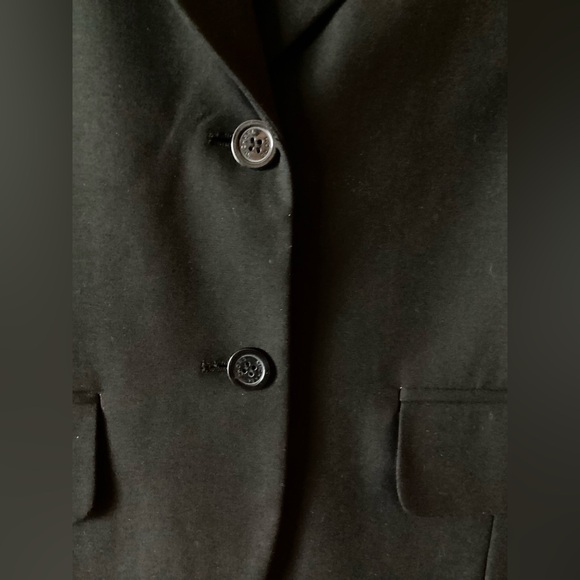 Michael Kors Black Blazer Jacket Women Size 10 Business Casual - Picture 5 of 7